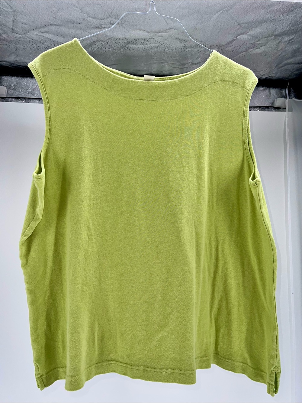 Christopher & Banks Lime Green Sleeveless Tank 3X
